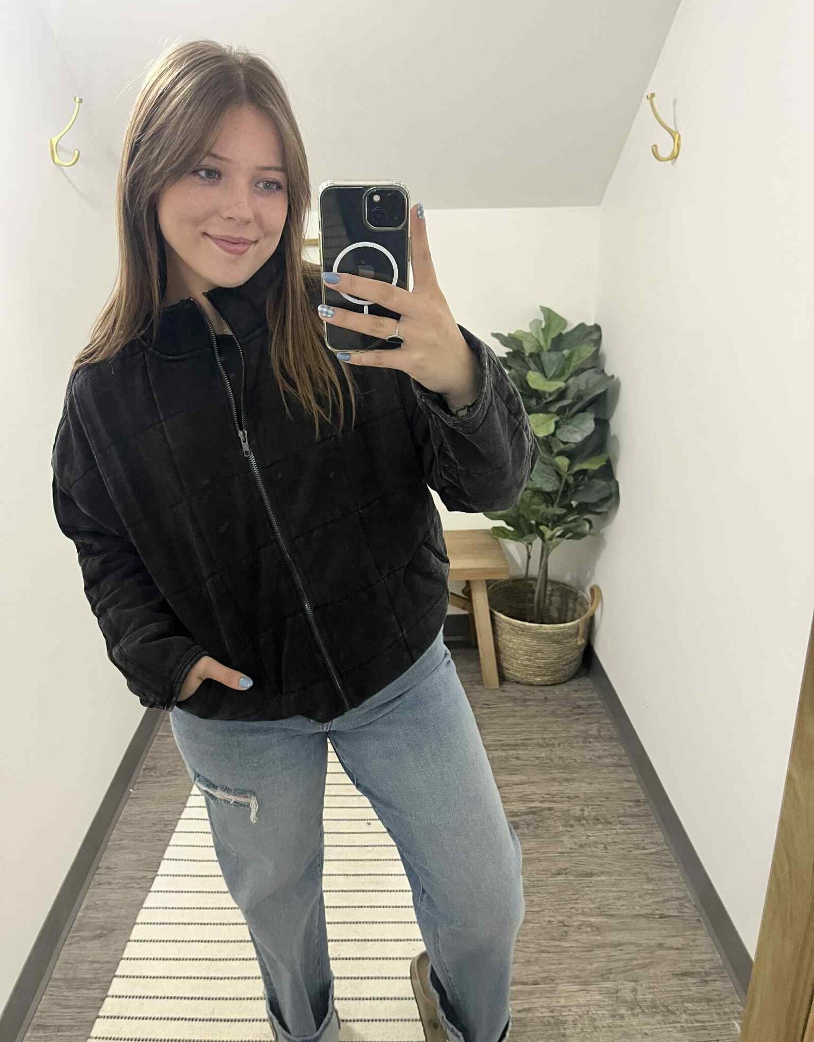The Dixie Quilted Oversized Jacket