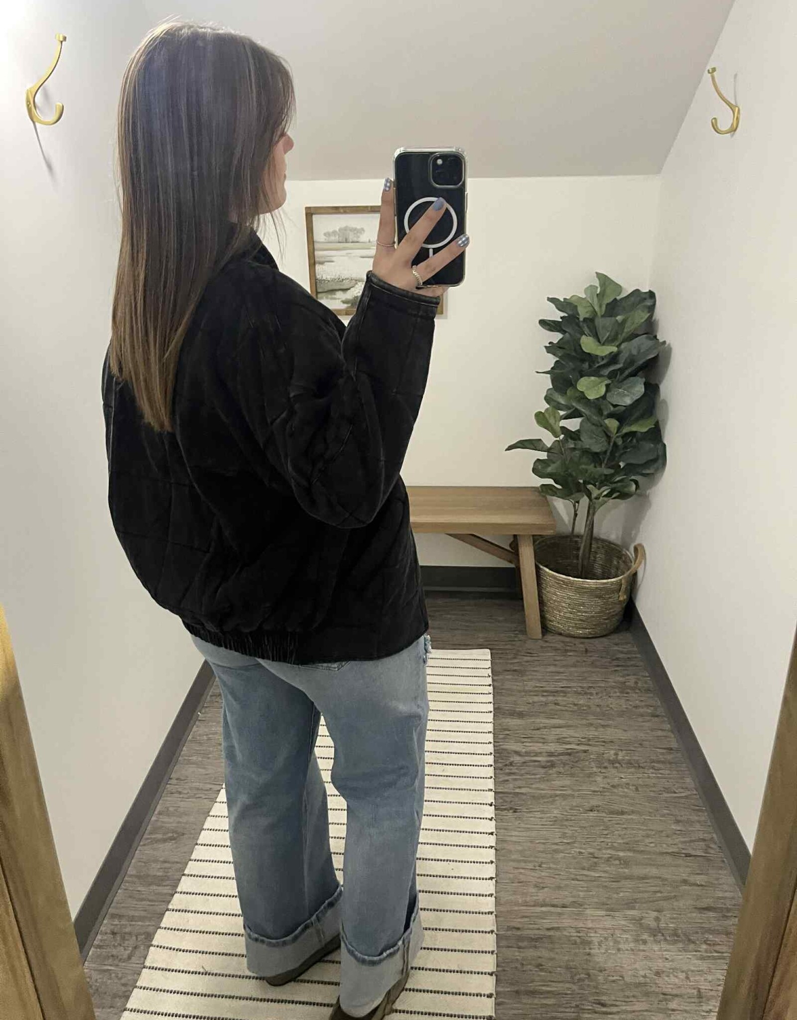 The Dixie Quilted Oversized Jacket