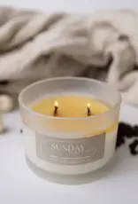 Prairie Creek Candles Wood Wick Candle, Sunday Morning 16oz