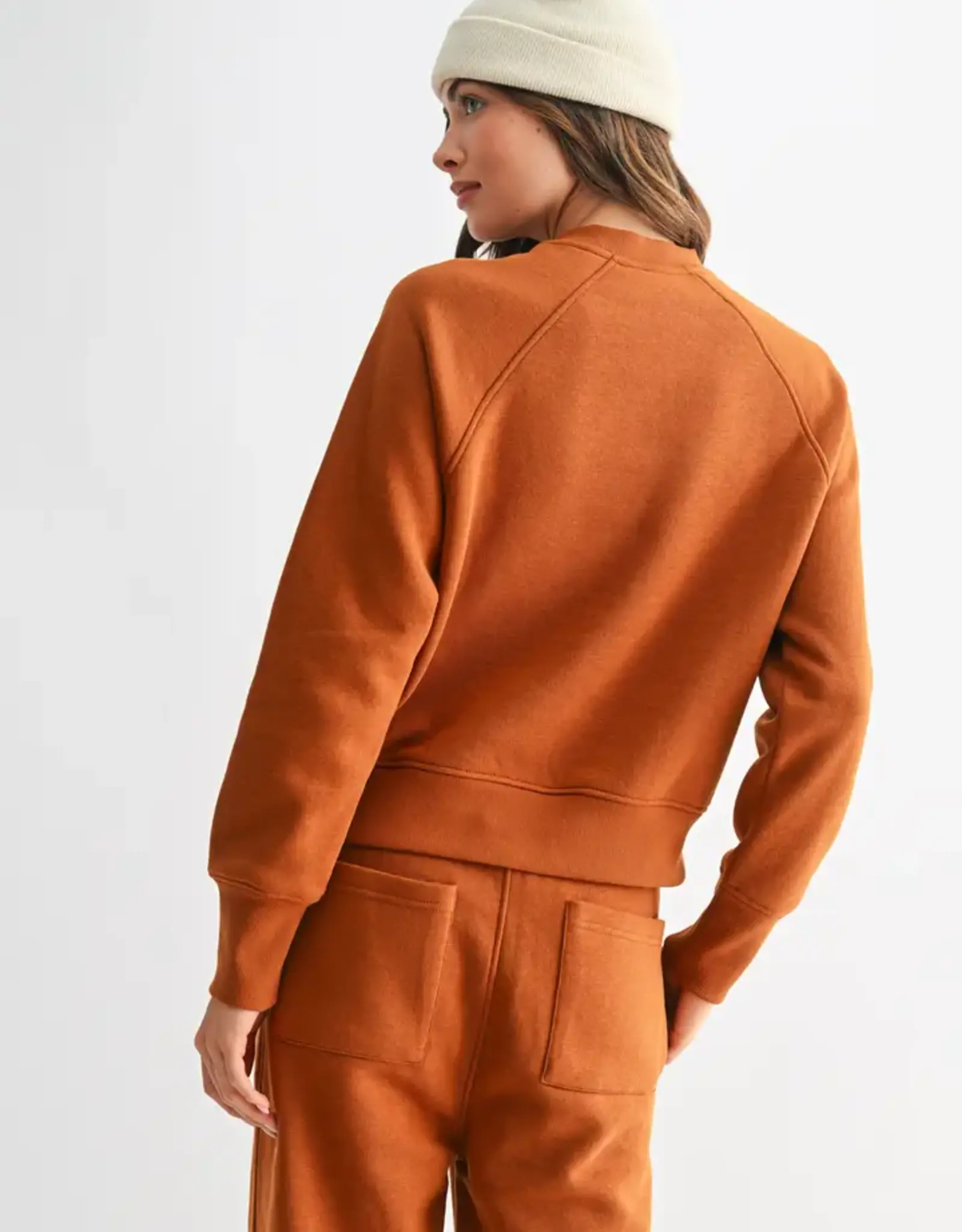 Mono B Hearth Henley Pullover