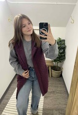 Mono B Longline Quilted Vest