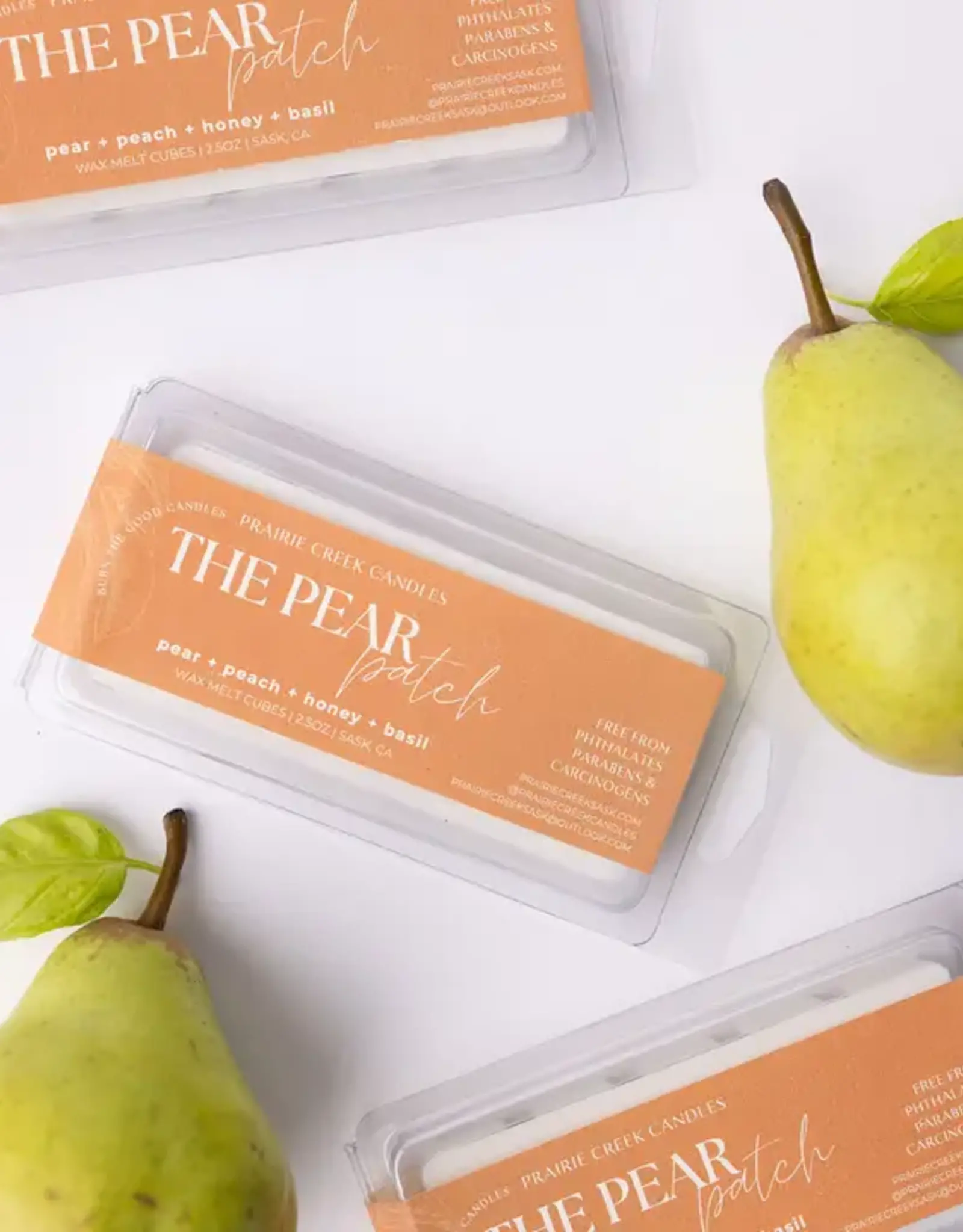 Prairie Creek Candles Wax Melts, The Pear Patch