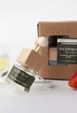 Prairie Creek Candles Car Diffuser, Back Porch Bourbon