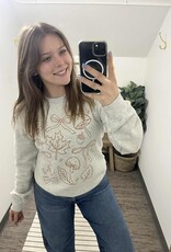 Mushroom Doodle Crewneck