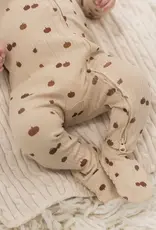 Mila & Co Ribbed Footie, Pumpkin