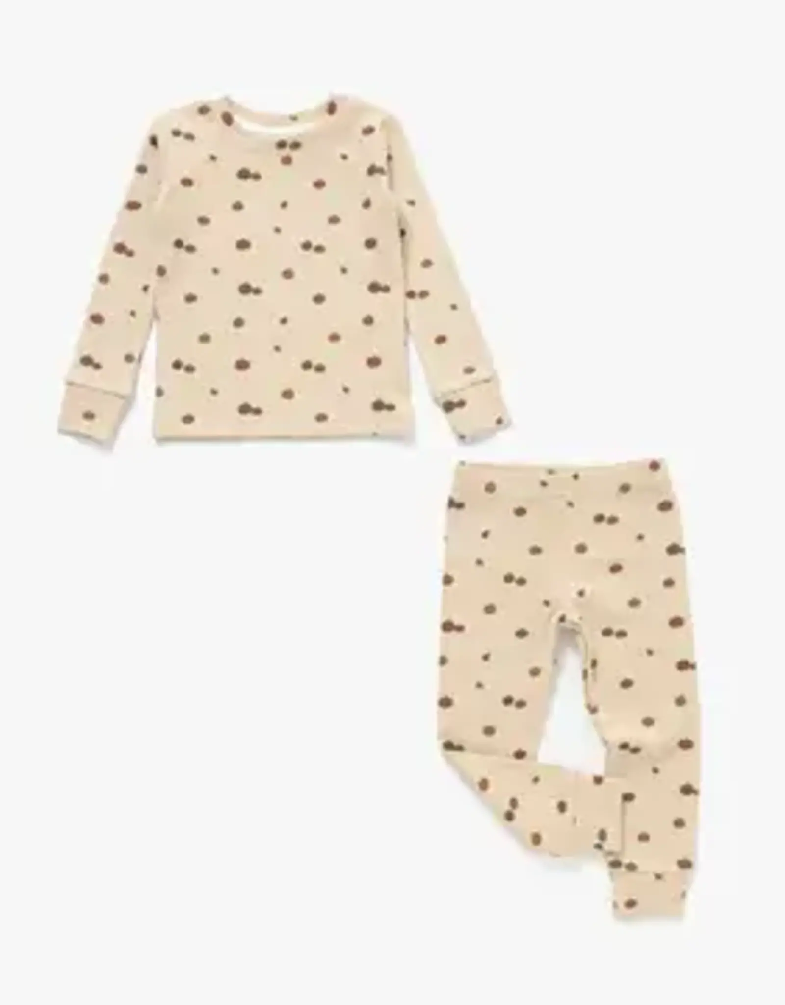 Mila & Co Long Sleeve Ribbed Set , Pumpkin