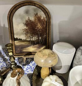 Redeemed Decor Arch Top Framed Art, Fall Landscape