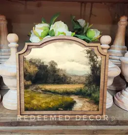 Redeemed Decor Provincial Framed Art, Moody Dirt Road