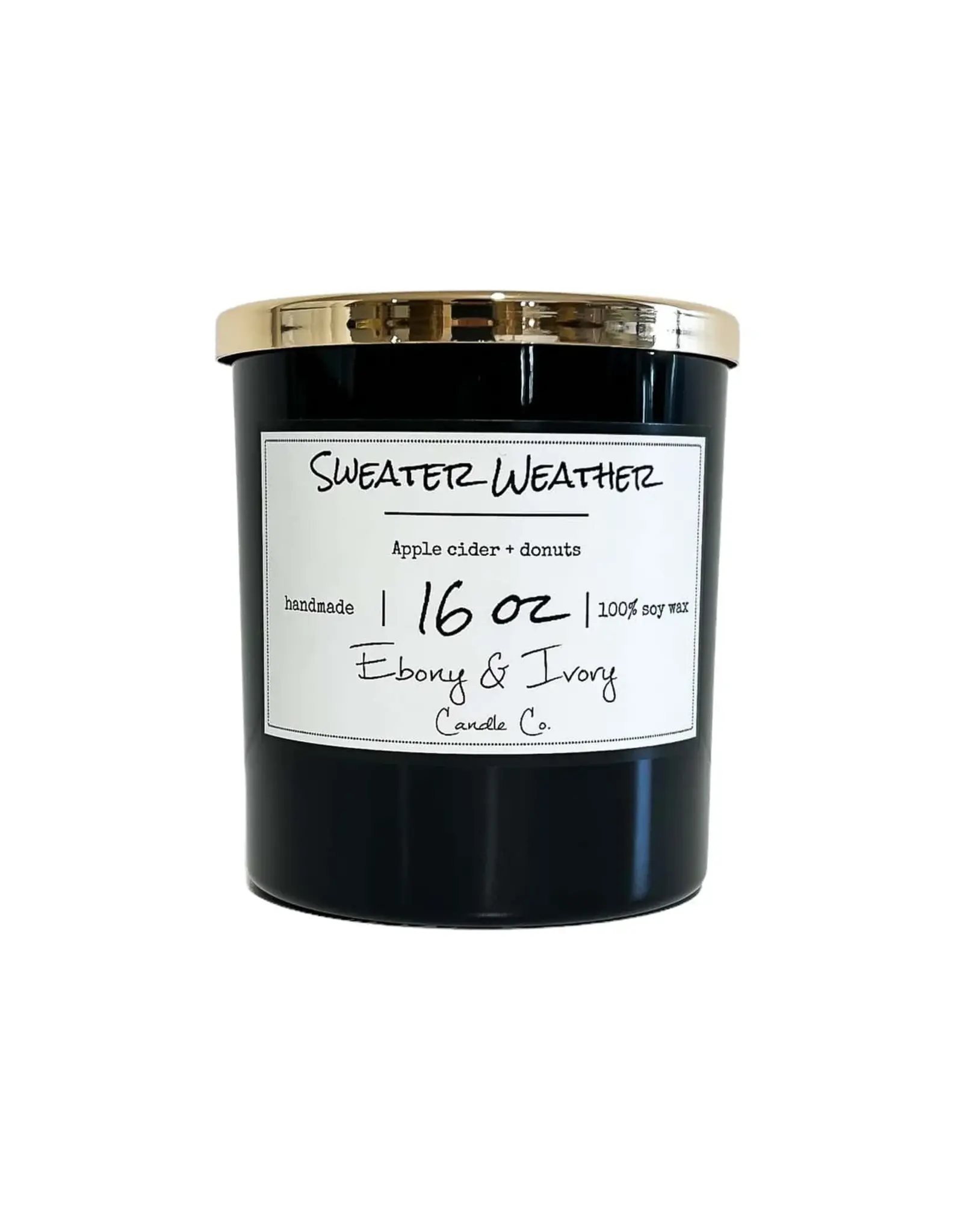 Ebony & Ivory Sweater Weather 16oz Candle