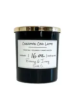Ebony & Ivory Cinnamon Chai Latte 16oz Candle Ebony & Ivory Cinnamon Chai Latte 16oz Candle