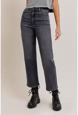 Hidden Charcoal Wide Straight Jean