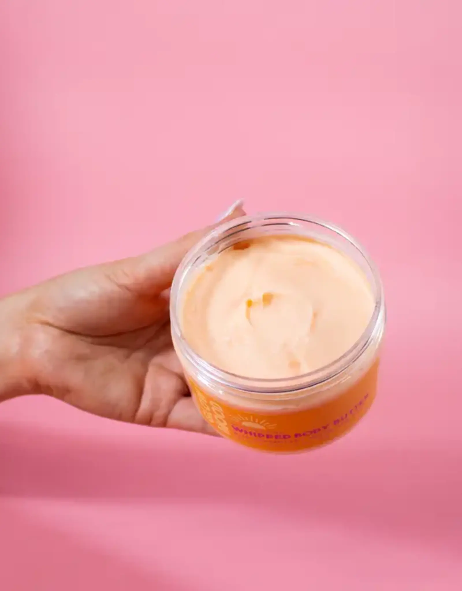 Glow Mood Whipped Body Butter, Peach & Mint