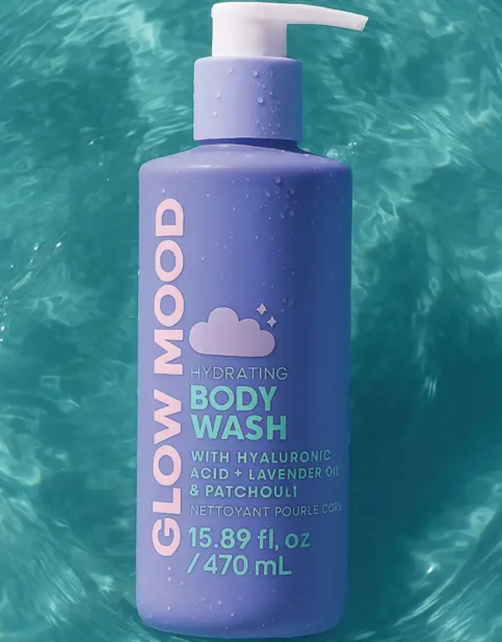 Glow Mood Hydrating Body Wash, Lavender & Patchouli
