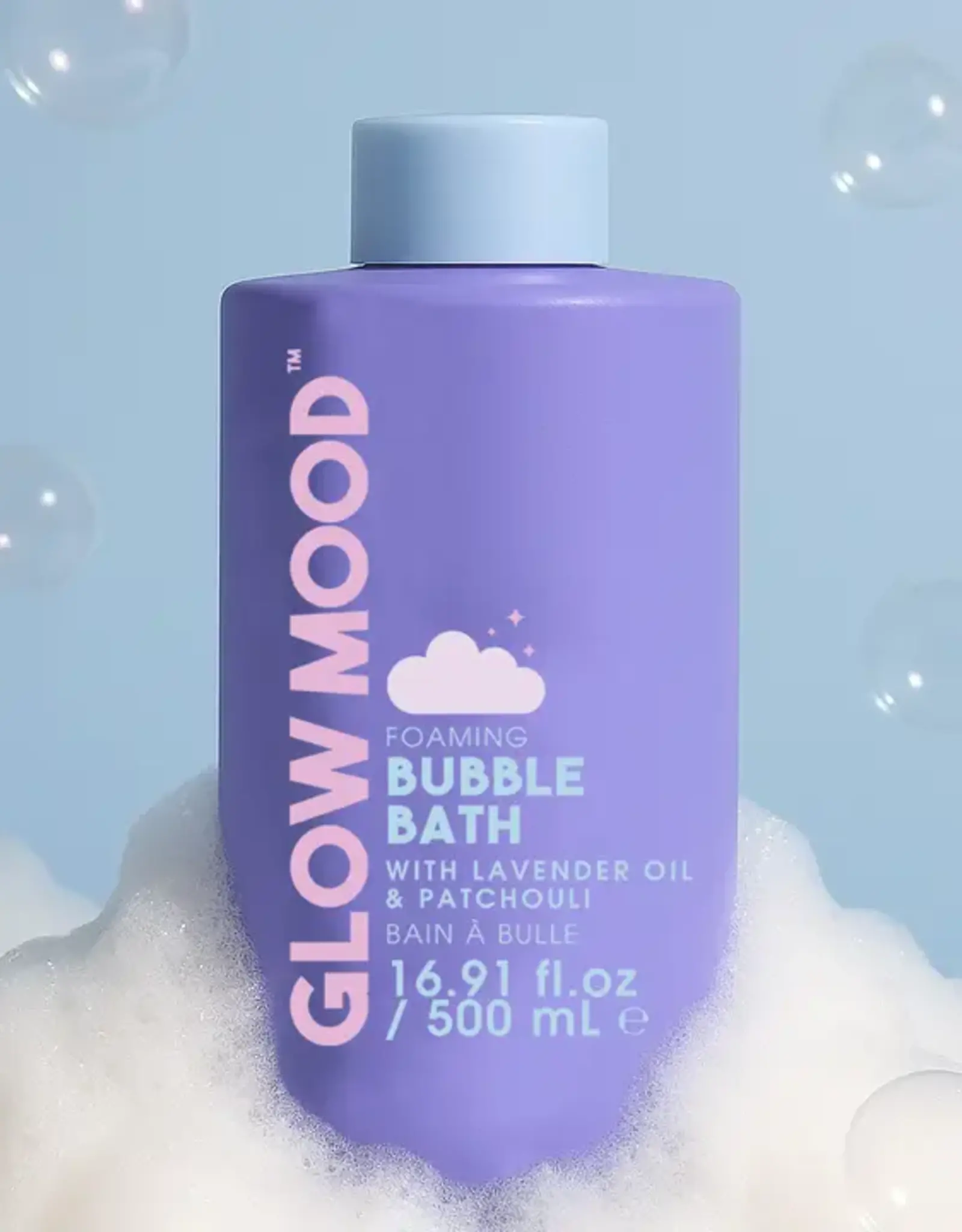 Glow Mood Foaming Bubble Bath, Lavender & Patchouli