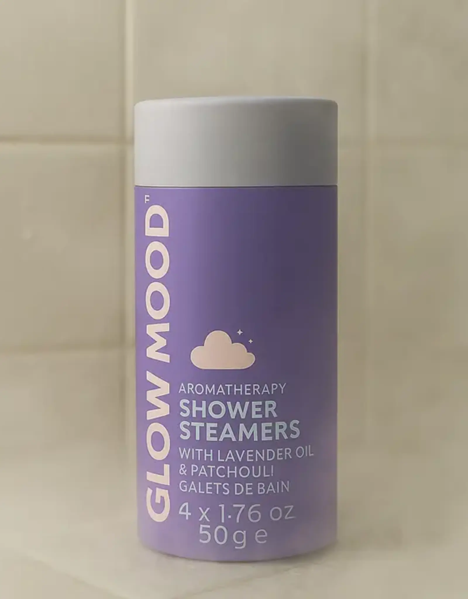 Glow Mood Shower Streamers, Lavender & Patchouli
