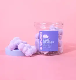 Glow Mood Exfoliating Sugar Scrubbies, Lavender & Patchouli