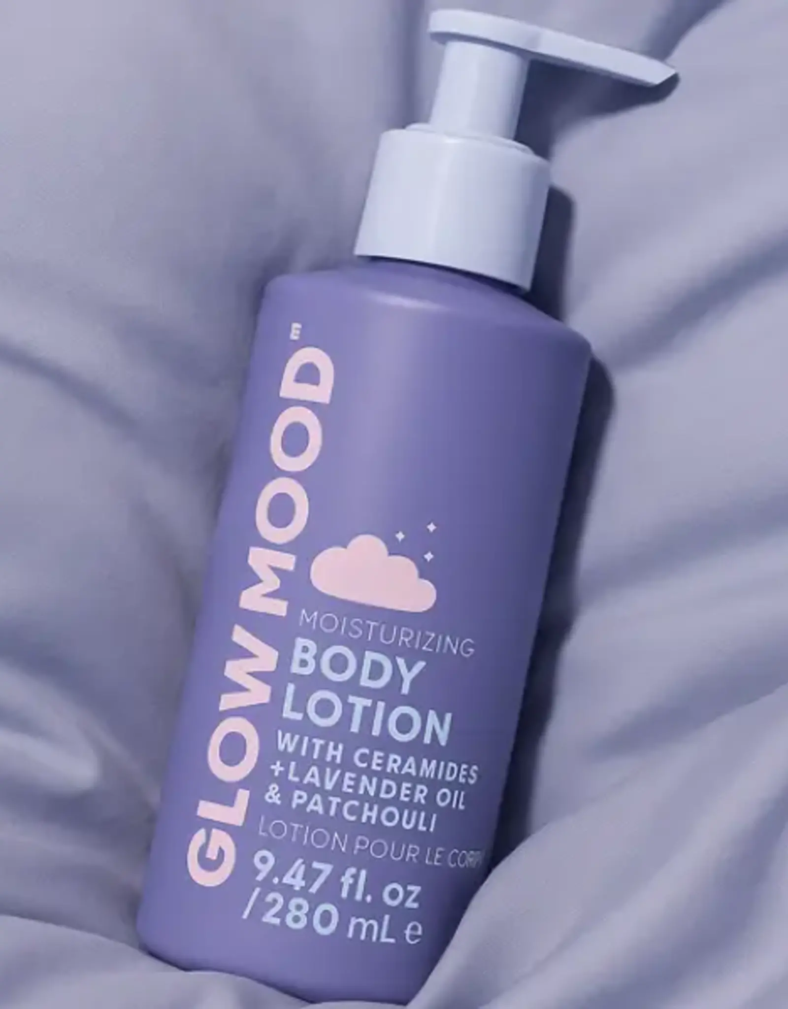 Glow Mood Moisturizing Body Lotion, Lavender & Patchouli