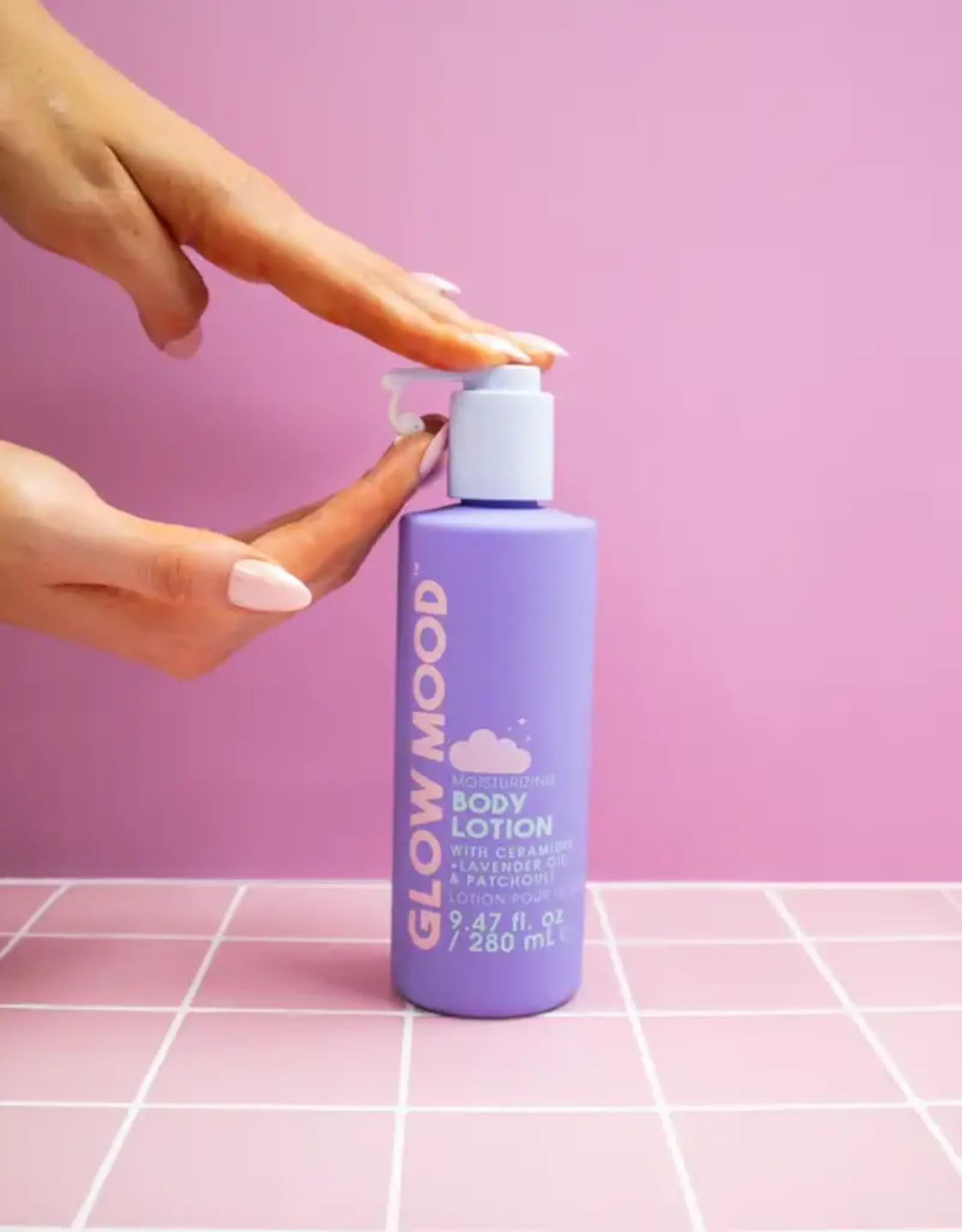 Glow Mood Moisturizing Body Lotion, Lavender & Patchouli