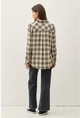 Plaid Long Sleeve Button Up