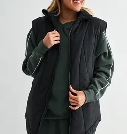 Mono B Summit Curve Longline Puffer