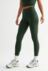 Mono B Venice Crossover Waist Leggings