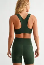 Mono B Venice Could Square Neck Sports Bra