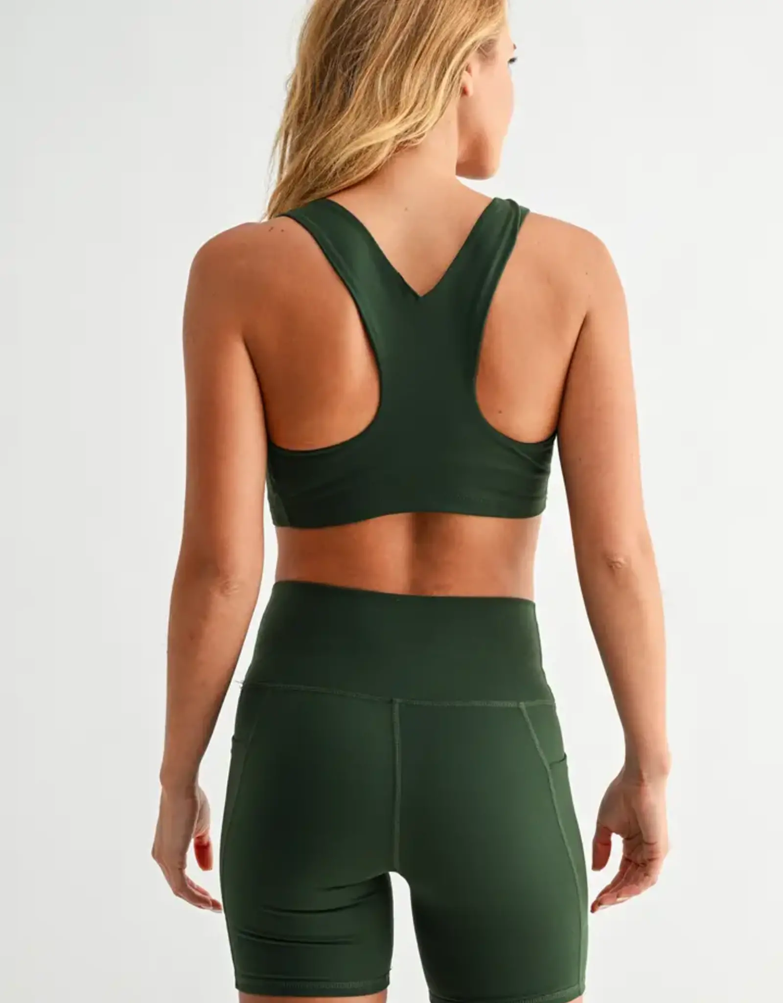 Mono B Venice Could Square Neck Sports Bra