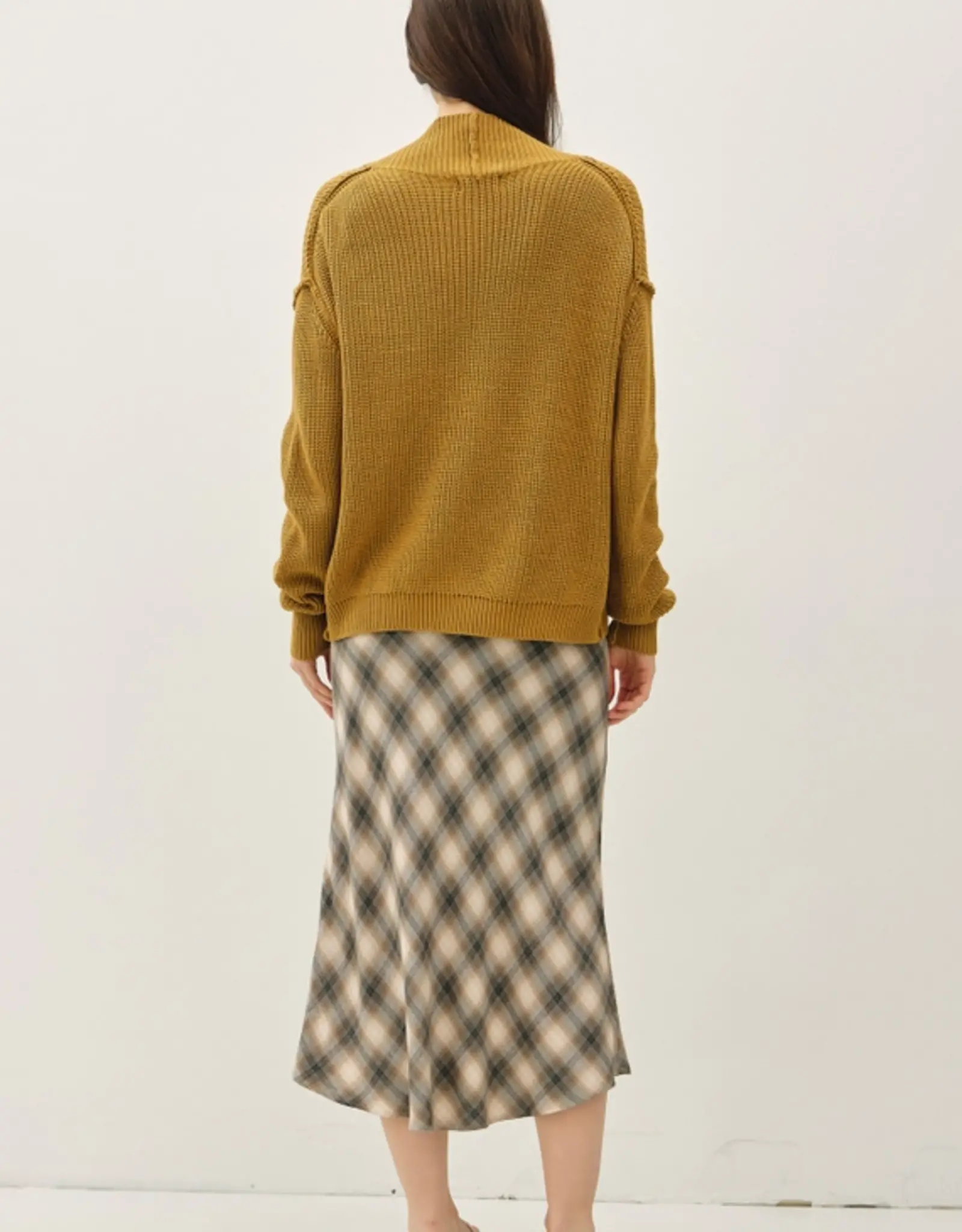 Chunky Knit Raw Hem Cardigan