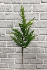 Tri W Fresh Touch Wispy Cedar Branch 24"