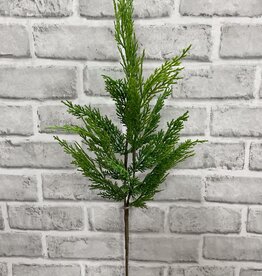 Tri W Fresh Touch Wispy Cedar Branch 24"