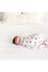 Lulujo Muslin Cotton Swaddle Blanket - Mushroom