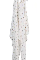 Lulujo 2-pack Cotton Swaddle - Rainbow/ Suns