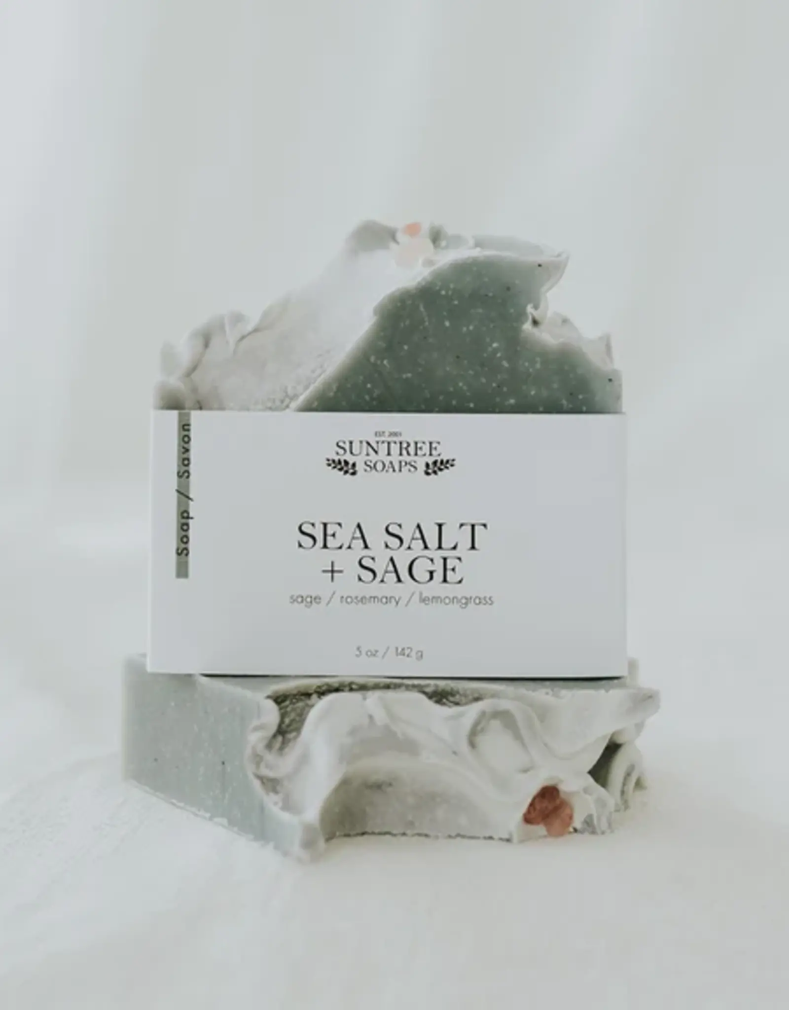 Suntree Soaps Bar Soap-Sea Salt & Sage