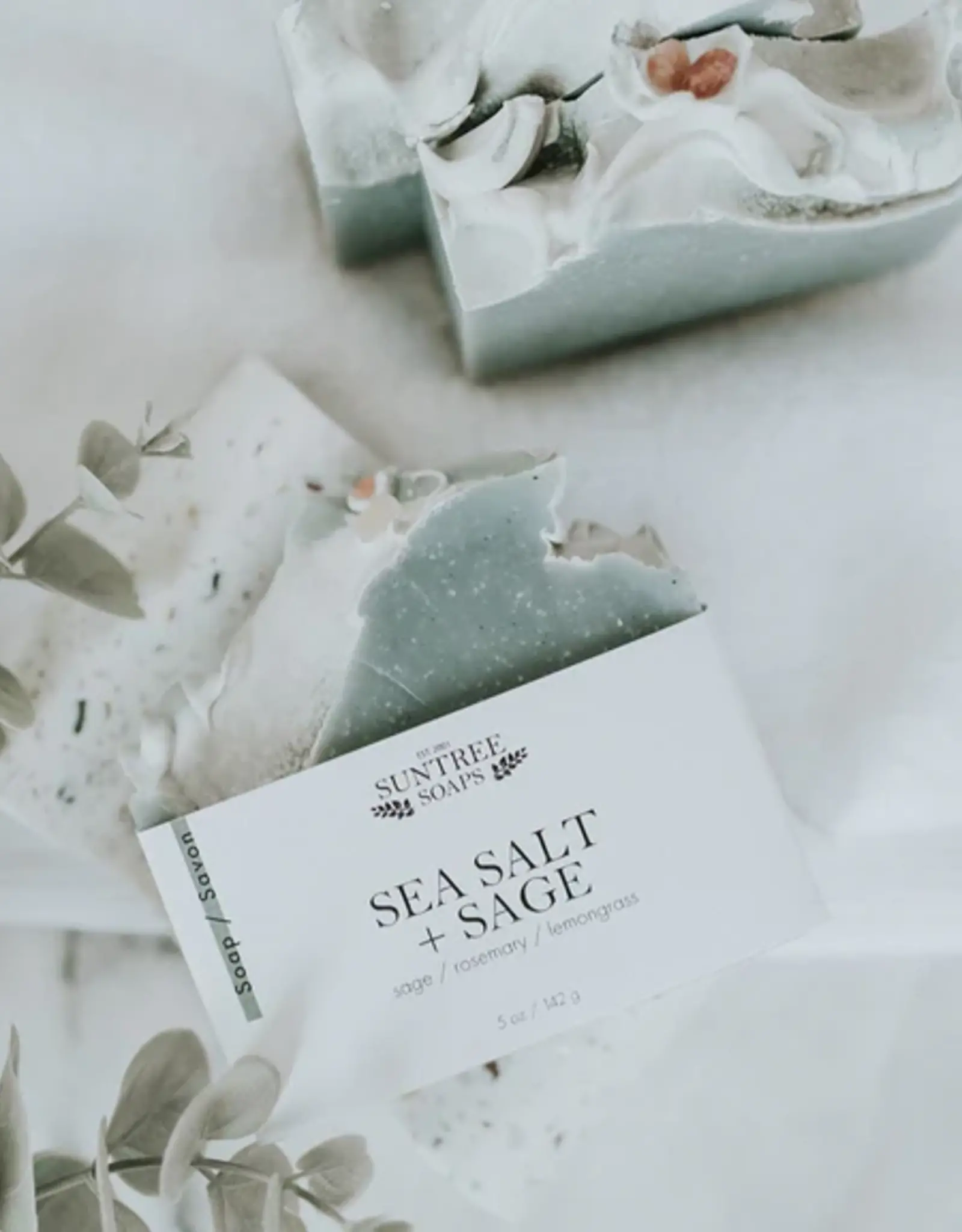 Suntree Soaps Bar Soap-Sea Salt & Sage