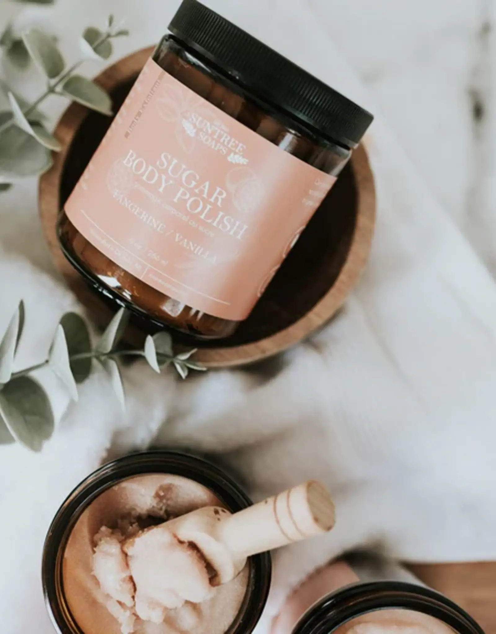 Suntree Soaps Body Polish 9oz, Tangerine Vanilla