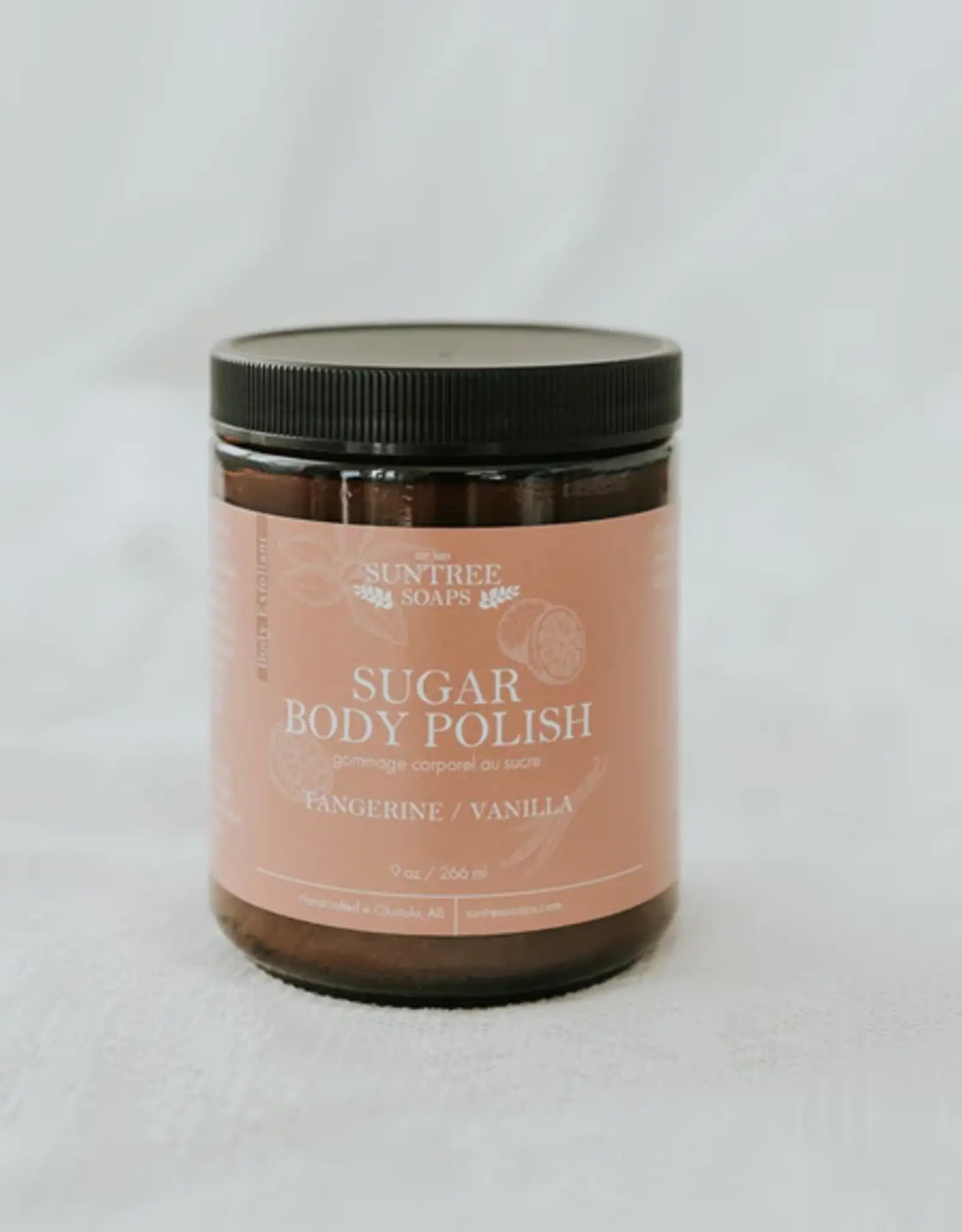 Suntree Soaps Body Polish 9oz, Tangerine Vanilla