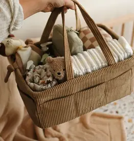 Minika Diaper Caddy, Almond