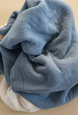 Minika Sherpa Blanket, Billy Blue