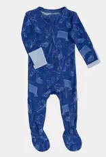 Pip & Phee Bamboo Fitted Sleeper, Hockey