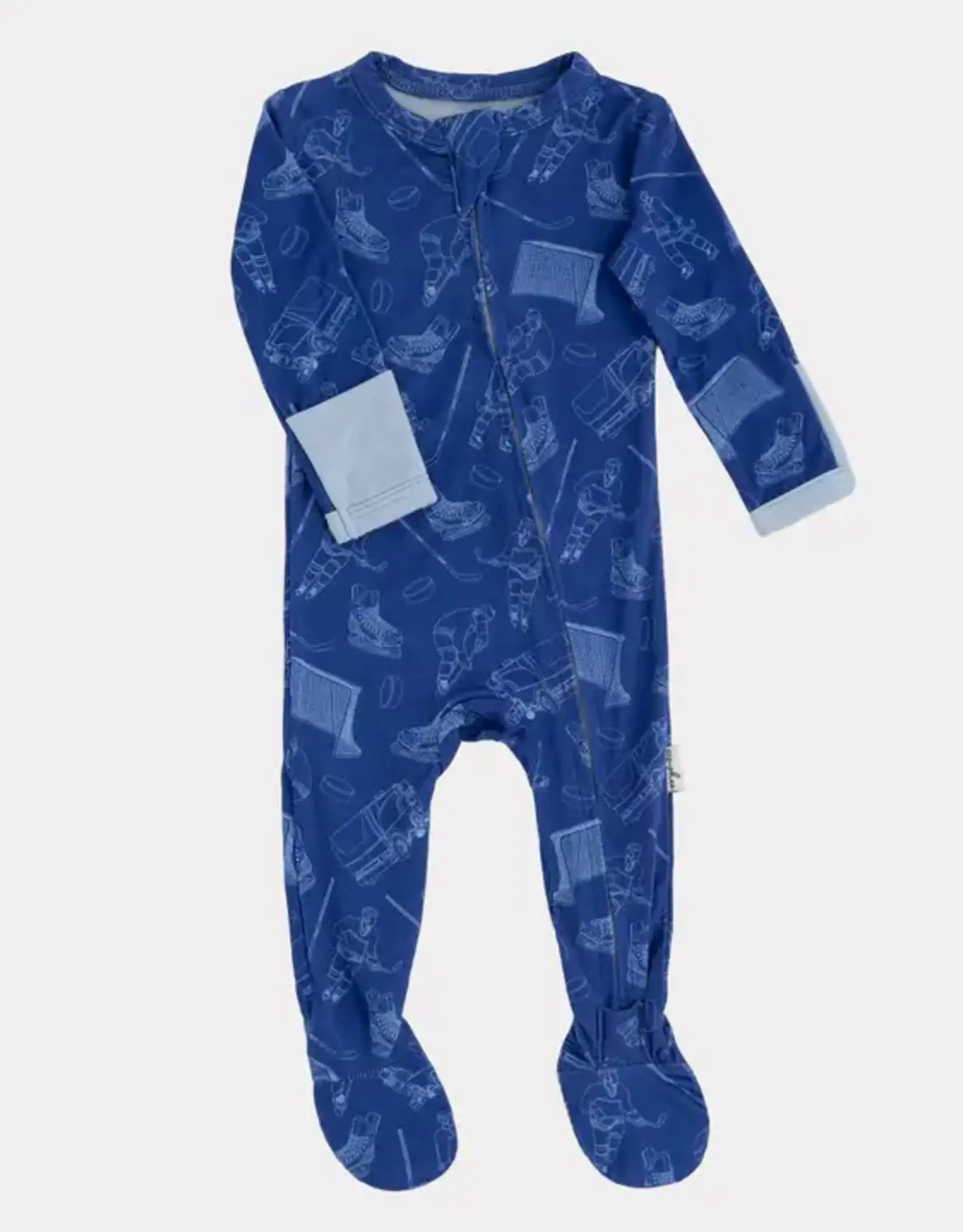 Pip & Phee Bamboo Fitted Sleeper, Hockey