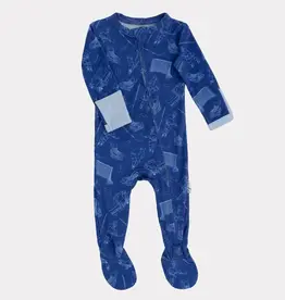 Pip & Phee Bamboo Fitted Sleeper, Hockey
