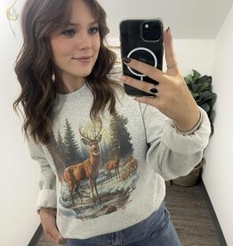 Vintage Deer Crewneck