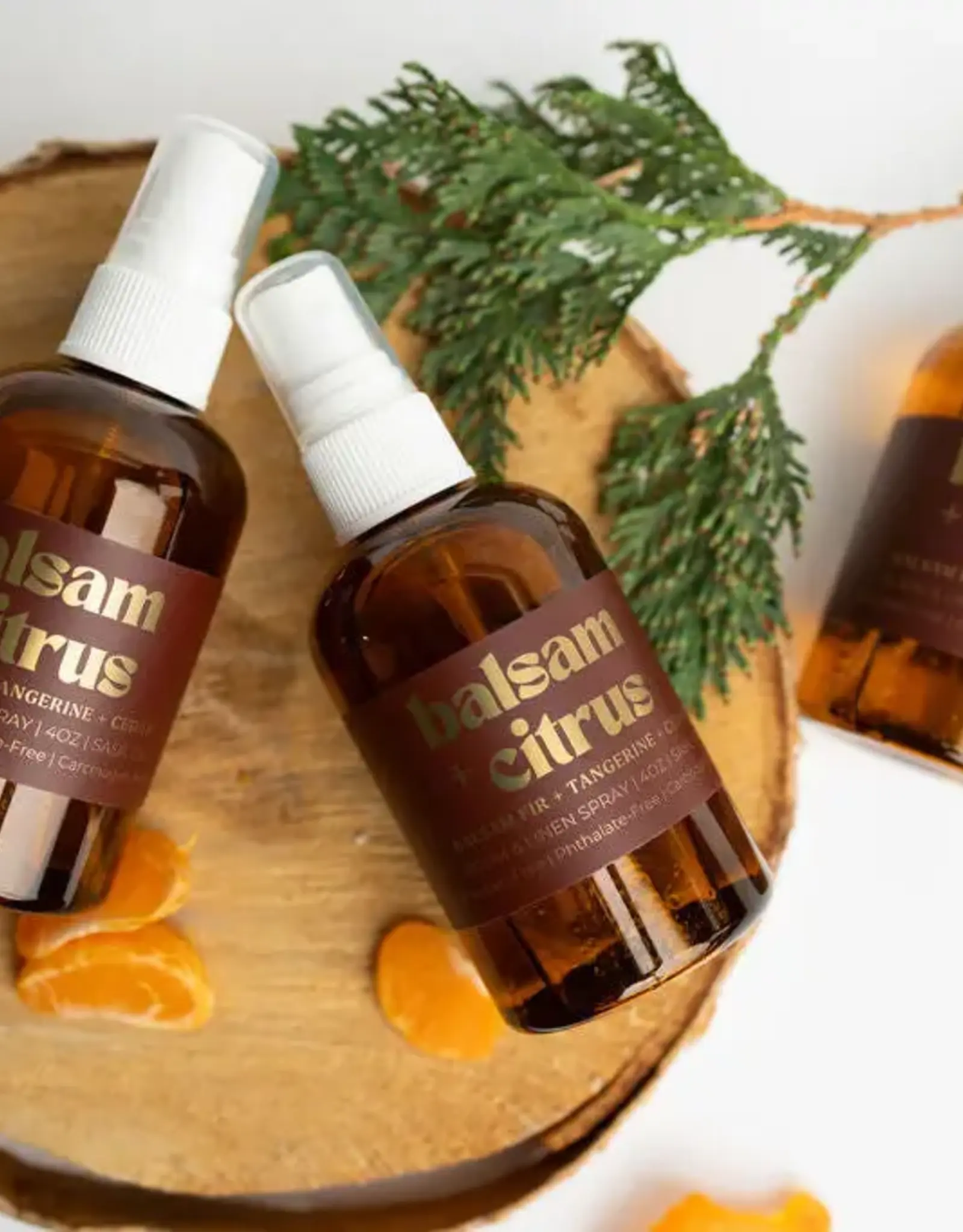 Prairie Creek Candles Room Spray, Balsam Citrus