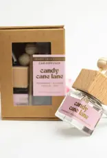 Prairie Creek Candles Car Diffuser, Candy Cane Lane