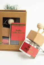 Prairie Creek Candles Car Diffuser, Holly Jolly Berry