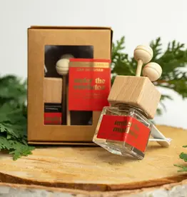 Prairie Creek Candles Car Diffuser, Under The Mistle Toe