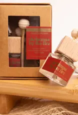 Prairie Creek Candles Car Diffuser, Christmas By The Fire