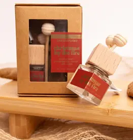 Prairie Creek Candles Car Diffuser, Christmas By The Fire