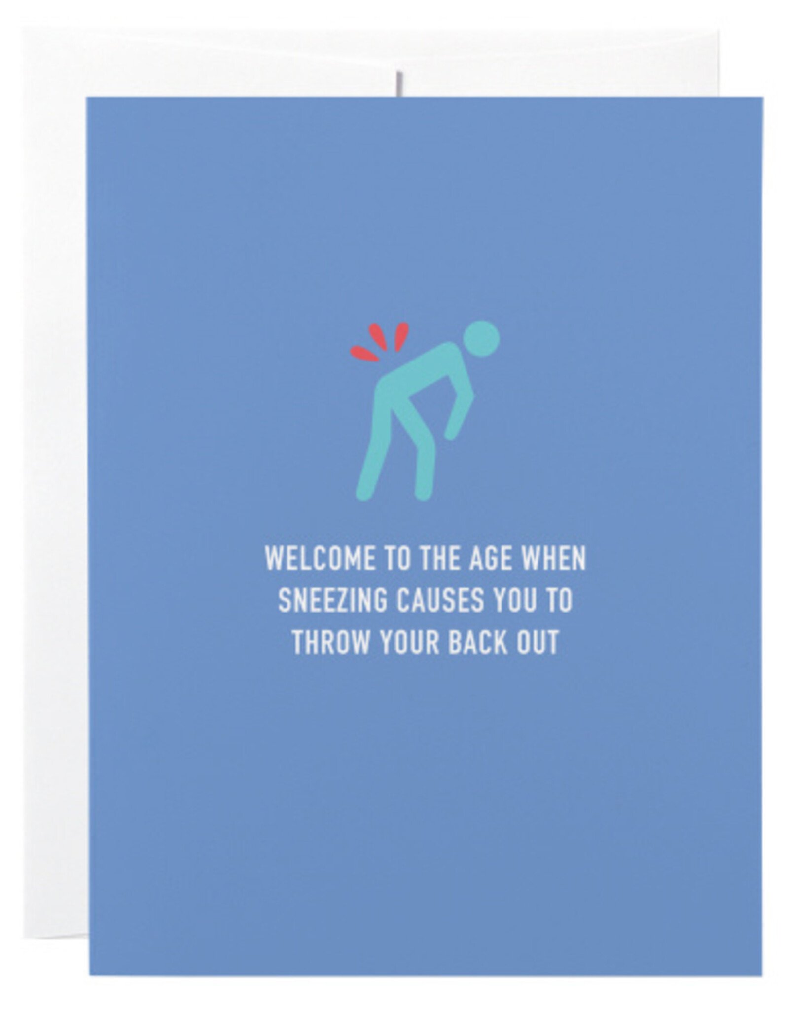 Classy Cards Creative Card, Throw Your Back Out