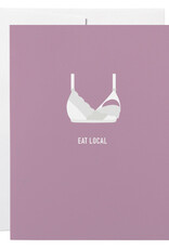 Classy Cards Creative Card, Eat Local